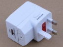 Worldwide Universal Travel Adapter with USB Port (933U)